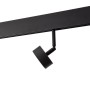 Luminaire LED circulaire sur rail magnétique 48V - 9W - Ø7.5cm - CRI90 - OSRAM Chip