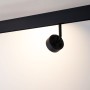 Luminaire LED circulaire sur rail magnétique 48V - 9W - Ø7.5cm - CRI90 - OSRAM Chip