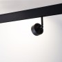 Luminaire LED circulaire sur rail magnétique 48V - 9W - Ø7.5cm - CRI90 - OSRAM Chip