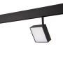 Luminaire LED carré sur rail magnétique 48V - 9W - CRI90 - OSRAM Chip