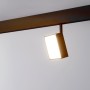 Luminaire LED carré sur rail magnétique 48V - 9W - CRI90 - OSRAM Chip