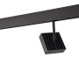Luminaire LED carré sur rail magnétique 48V - 9W - CRI90 - OSRAM Chip