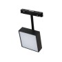 Luminaire LED carré sur rail magnétique 48V - 9W - CRI90 - OSRAM Chip