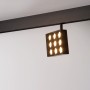 Luminaire LED Carré sur rail magnétique 48V - 9W - CRI90 - UGR18 - OSRAM