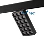 Luminaire LED sur rail magnétique 48V - 18W - CRI90 - UGR18 - OSRAM