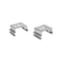Kit Boîtier étanche double 120cm + 2 tubes LED T8 18W - 4000K