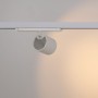 Projecteur LED 36W sur rail triphasé - DALI - CCT réglable sur 3 températures différentes de 2700-6500ºK- CRI90 - puce OSRAM