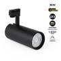 Projecteur LED sur rail monophasé - 36W - CCT réglable sur 3 températures différentes de 3000-6500ºK - dimmable TRIAC - CRI90