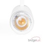 Projecteur LED sur rail monophasé - 36W - CCT réglable sur 3 températures différentes de 3000-6500ºK - dimmable TRIAC - CRI90