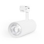 Projecteur LED sur rail monophasé - 36W - CCT réglable sur 3 températures différentes de 3000-6500ºK - dimmable TRIAC - CRI90