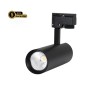Spot LED sur rail monophasé - CCT réglable sur 3 températures différentes de 3000-6000ºK - 15W - CRI 90 - Driver KGP