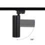 Spot LED sur rail monophasé - CCT réglable sur 3 températures différentes de 3000-6000ºK - 15W - CRI 90 - Driver KGP