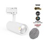 Spot LED sur rail monophasé - CCT réglable sur 3 températures différentes de 3000-6000ºK - 15W - CRI 90 - Driver KGP