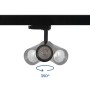 Projecteur LED sur rail triphasé - 10W - CCT réglable sur 3 températures différentes de 3000-6000ºK - CRI90 - 860 lm