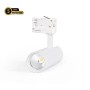 Projecteur LED sur rail triphasé - 10W - CCT réglable sur 3 températures différentes de 3000-6000ºK - CRI90 - 860 lm