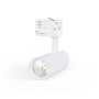 Projecteur LED sur rail triphasé - 10W - CCT réglable sur 3 températures différentes de 3000-6000ºK - CRI90 - 860 lm