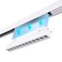 Spot LED linéaire opale sur rail magnétique CCT réglable sur 3 températures de 2700-6500ºK - 10W - UGR18 - Mi Light - Blanc