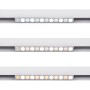 Spot LED linéaire opale sur rail magnétique CCT réglable sur 3 températures de 2700-6500ºK - 10W - UGR18 - Mi Light - Blanc