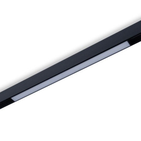 Spot LED linéaire opale sur rail magnétique 48V CCT réglable sur 3 températures différentes de 2700-6000ºK - 20W Gradation DALI