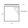 PACK de 10 - Panneau LED Rétroéclairé 60x60cm - 40W - 120lm/W - Driver LIFUD - UGR22