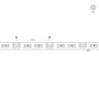 Ruban LED 24V DC - 18W/m - Ultraviolet - 10mm - IP20 - 5 mètres - SMD2835 120LED/m