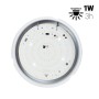 Plafonnier LED étanche / éclairage de secours -  CCT réglable de 2700-6500ºK - Puissance réglable 12W-16W - Ø31cm - IP65
