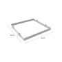 Kit cadre encastrable pour panneau LED 60x60cm
