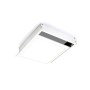 Cadre saillie pour dalle LED 600x600 blanc aluminium kit montage
