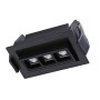 Spot LED encastrable linéaire 6W - Orientable - UGR18 - IRC90 - Puce OSRAM - Blanc Chaud 2800K