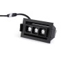 Spot LED encastrable linéaire 6W - Orientable - UGR18 - IRC90 - Puce OSRAM - Blanc Chaud 2800K