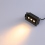 Spot LED encastrable linéaire 6W - Orientable - UGR18 - IRC90 - Puce OSRAM - Blanc Chaud 2800K