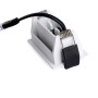 Spot LED encastrable linéaire 6W - Orientable - UGR18 - IRC90 - Puce OSRAM - Blanc Chaud 2800K
