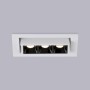 Spot LED encastrable linéaire 6W - Orientable - UGR18 - IRC90 - Puce OSRAM - Blanc Chaud 2800K