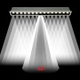 Linéaire LED Encastrable 30W UGR18 - Blanc Chaud 2700K