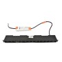 Linéaire LED Encastrable 30W UGR18 - Blanc Chaud 2700K
