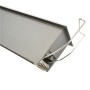 Linéaire LED Encastrable 30W UGR18 - Blanc Chaud 2700K