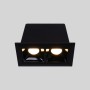 Spot linéaire LED Encastrable double 4W - UGR18 - IRC90 - Puce OSRAM
