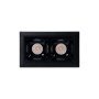 Spot linéaire LED Encastrable double 4W - UGR18 - IRC90 - Puce OSRAM