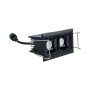 Spot linéaire LED Encastrable double 4W - UGR18 - IRC90 - Puce OSRAM