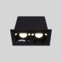 Spot linéaire LED Encastrable double 4W - UGR18 - IRC90 - Puce OSRAM