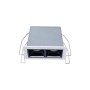 Spot linéaire LED Encastrable double 4W - UGR18 - IRC90 - Puce OSRAM