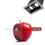Spot linéaire LED Encastrable double 4W - UGR18 - IRC90 - Puce OSRAM