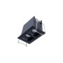 Spot linéaire LED Encastrable double 4W - UGR18 - IRC90 - Puce OSRAM