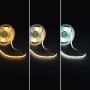 Ruban LED COB 24V DC - CCT - 14W/m - 10mm - IP20 - Rouleau de 5 mètres - Sécable tous les 26mm