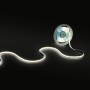 Ruban LED COB 24V DC - CCT - 14W/m - 10mm - IP20 - Rouleau de 5 mètres - Sécable tous les 26mm