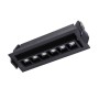 Spot LED linéaire encastrable 10W - Orientable - UGR18 - IRC90 - Puce OSRAM - Blanc Chaud 2800K