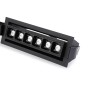 Spot LED linéaire encastrable 10W - Orientable - UGR18 - IRC90 - Puce OSRAM - Blanc Chaud 2800K
