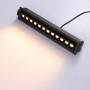 Spot LED encastré linéaire 20W - Orientable - UGR18 - IRC90 - Puce OSRAM - Blanc Chaud 2800K