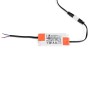 Spot LED encastré linéaire 20W - Orientable - UGR18 - IRC90 - Puce OSRAM - Blanc Chaud 2800K