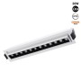 Spot LED encastré linéaire 20W - Orientable - UGR18 - IRC90 - Puce OSRAM - Blanc Chaud 2800K